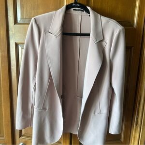 Women's Rose Pink Double-Breasted Blazer
